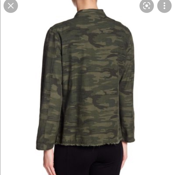 NWOT SANCTUARY ANTHROPOLOGIE ARMY JACKET CAMO SZ M - Picture 2 of 8